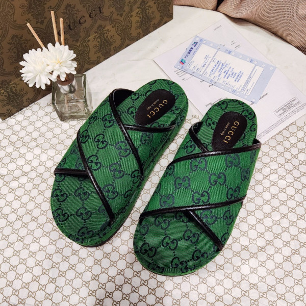 G*u*i gg multicolor platform sandal