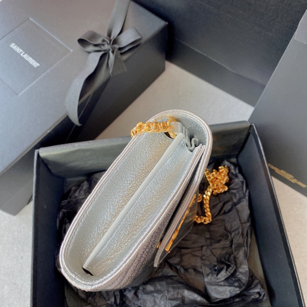 Y*L cassandre matelassÉ chain wallet