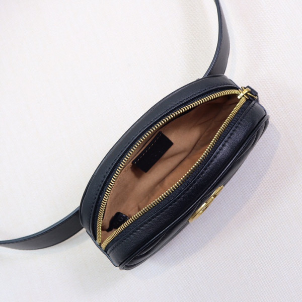 G*u*i gg marmont matelassé leather belt bag