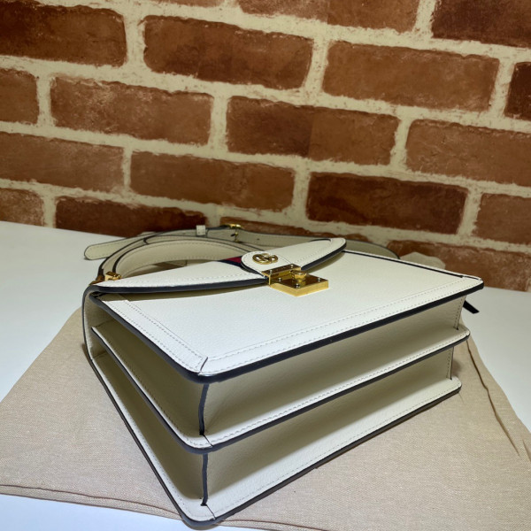 G*u*i ophidia small top handle bag with web