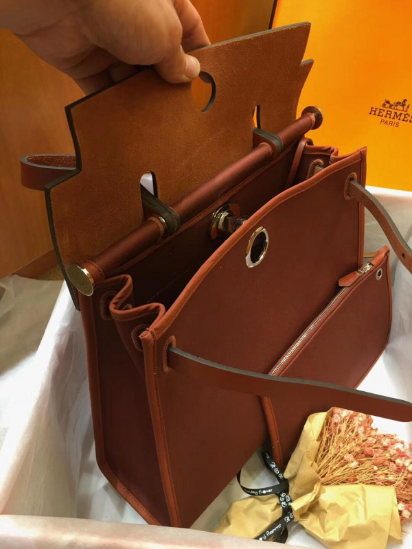 H**mes herbag 31cm all handmade