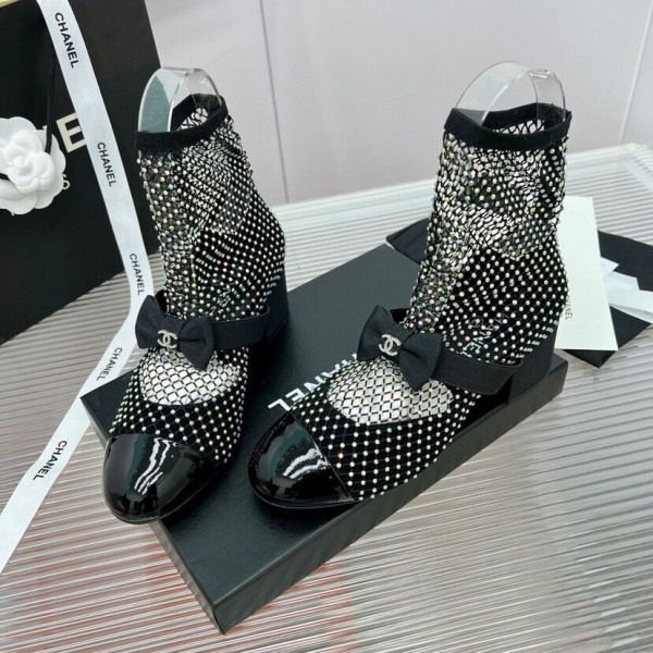 CL Leather ankle  BOOTS