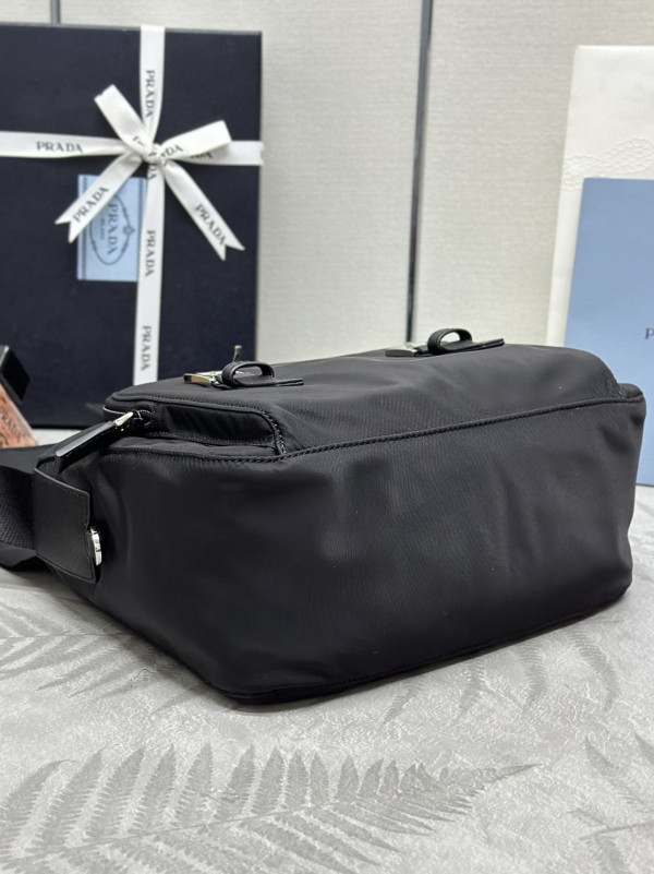 Pra*a re-nylon shoulder bag-27*20.5*12cm