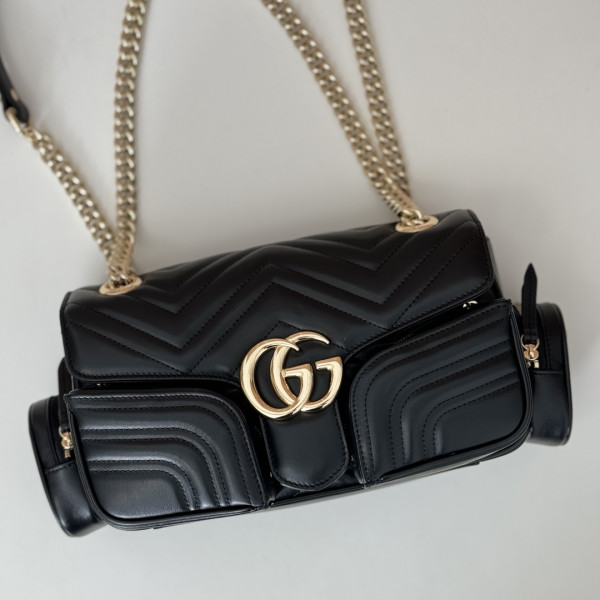 G*u*i gg marmont small multi-pocket bag