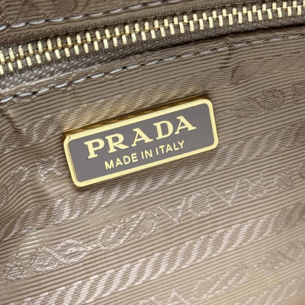 Pra*a demi-lune re-nylon shoulder bag